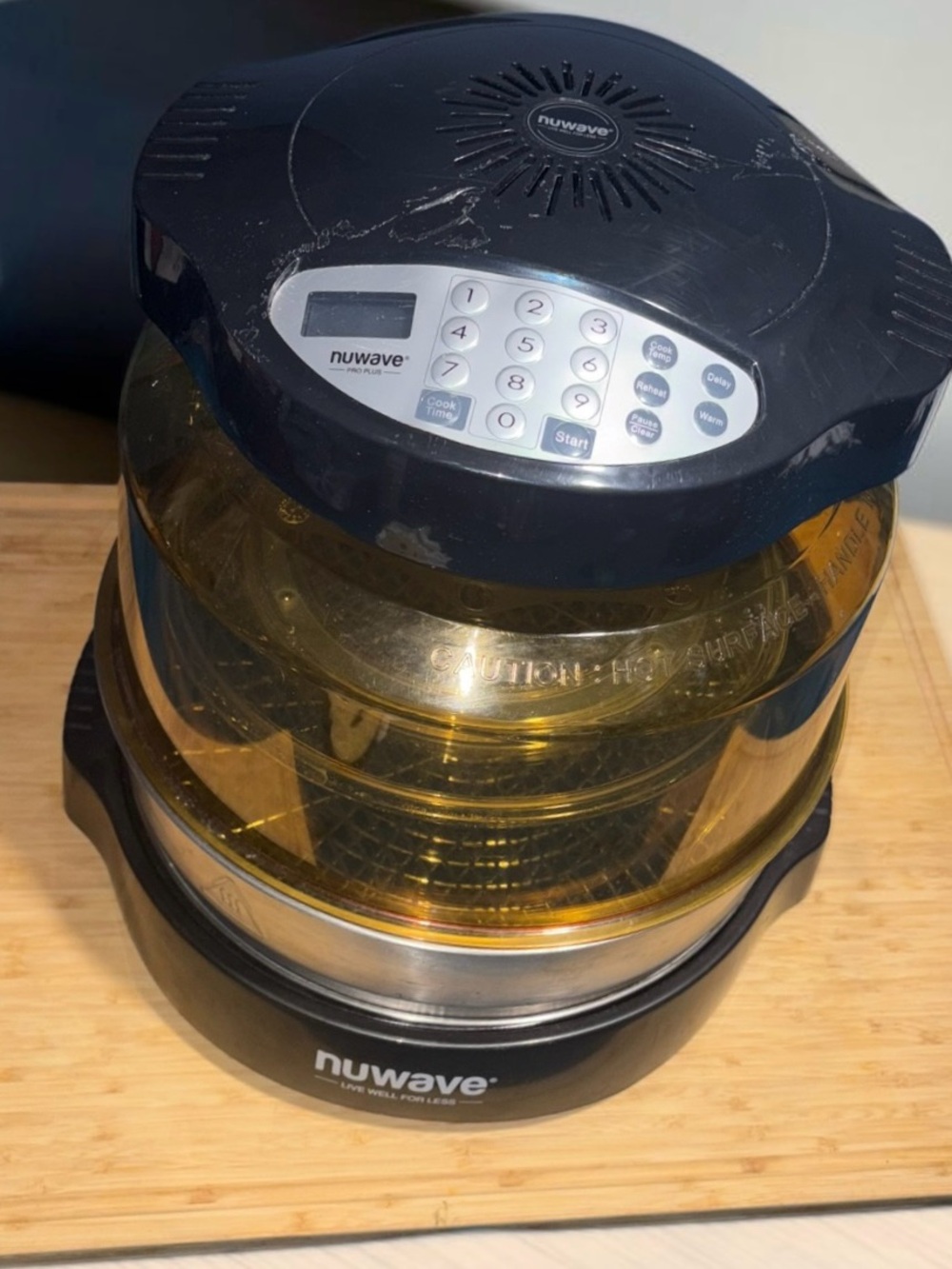 NuWave 20602 Oven Pro Plus with Stainless Steel Extender Ring MSRP $400 - Picture 2 of 13